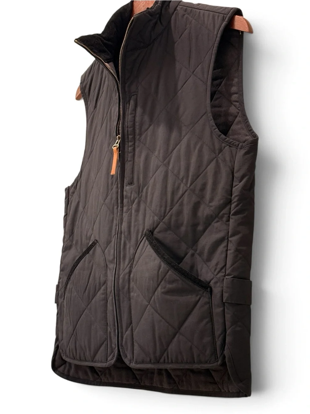 J.Crew Sussex Quilted Vest – Black – Men’s Size XS